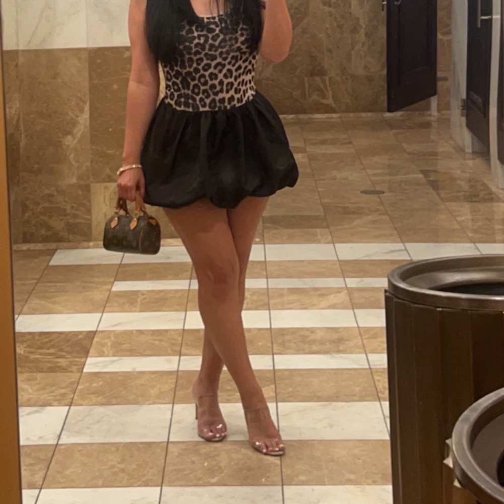 Open YY bubble skirt